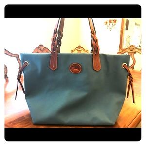 NWT Dooney & Bourke teal tote